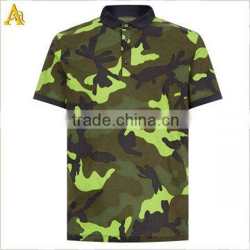 polyester spandex fitness shirts, dry fit camo shirt