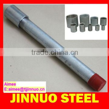 ASTM A106 threaded galvanized pipe 1/2 inch