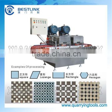 Multiblade stone tile and and mosaic cut machine from Xiamen