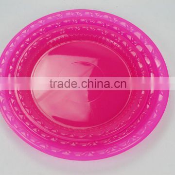 plastic pink tray