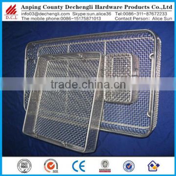customize High quality Stainless steel Medical Sterilizing Basket