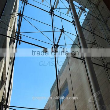 Rational construction Spider wall aluminum curtain wall price