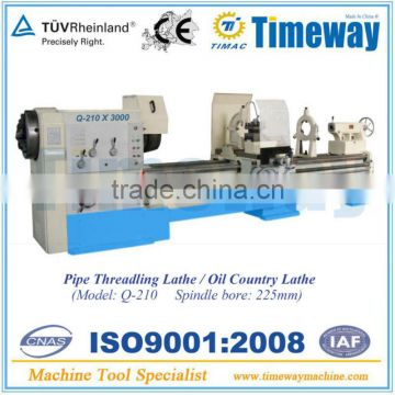 Hollow Spindle Oil Country Lathe (Pipe Thread Turning Lathe) Q-210