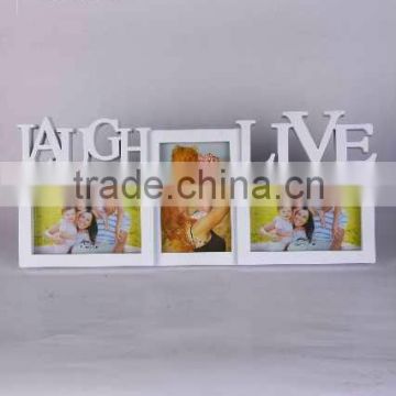 Live Love Laugh Modern Series Plastic Photo frame