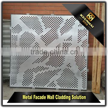 Decorative Alucobond Aluminium Perforated Wall Cladding Facade Panel