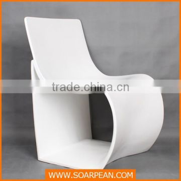 Customizable Furniture Ribbon Shaped Chair