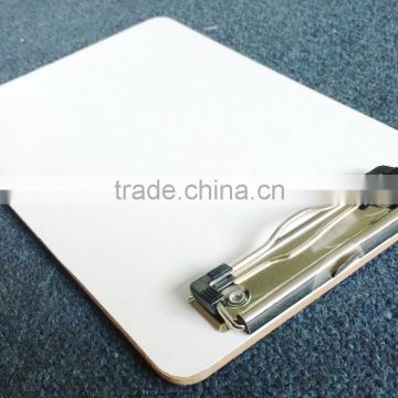 With special metal clip A5 MDF clipboard