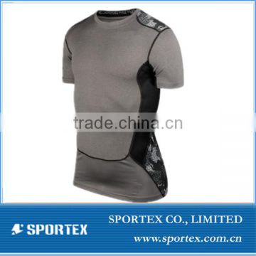 CP-1314 customized mens short compression, mens compression top short, short compession for mens