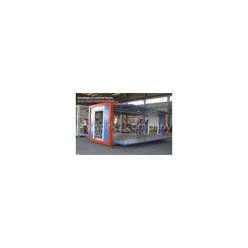 Colorful Portable Coffee Shop Container House with Steel Frame Sandwich Panel