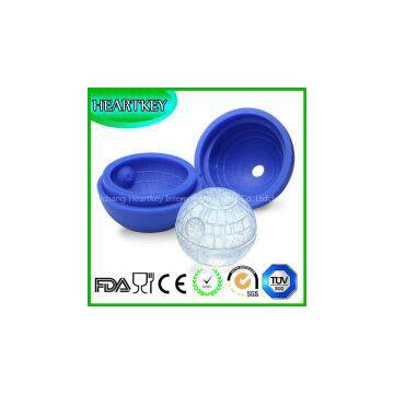 Best Selling Flexible Silicone Ice Tray Star Planet Silicone Ice Ball Mold
