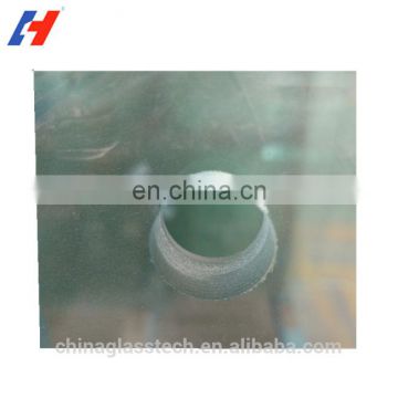 ISO9001/CE/CCC 12mm price laminated glass m2 with fine edge polished