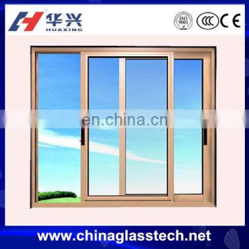 Easy Installment single/double glazed better ventilation aluminum alloy frame sliding types of glass windows