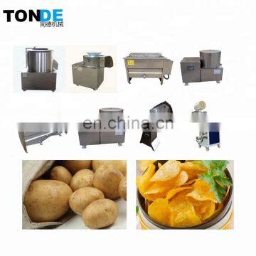 Industrial Fresh Potato Chips Making Machines French Fries Production Line