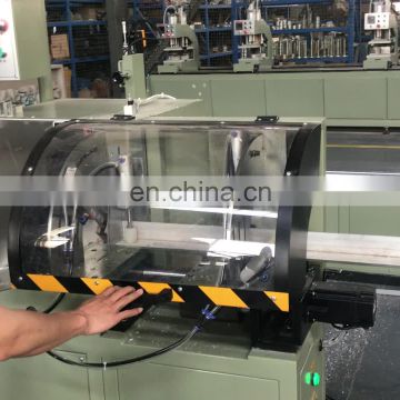 CNC Automatic Feeding Aluminum Window Corner Brace Cutting Machine