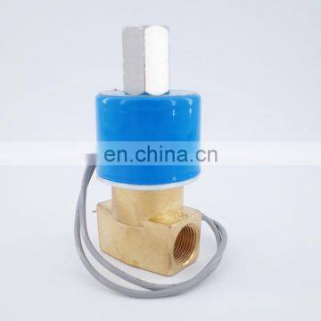 2 way copper coil water solenoid valve FB2E-V-08/10 3 way 2 position brass valve DC231Y-08/10 Wire lead type KSD 1/4 3/8 inch