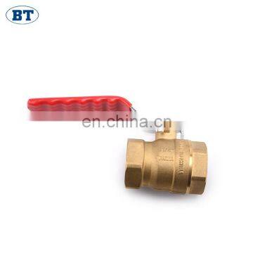 BT1001best seller  brass  ball valve  with steel handle