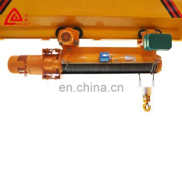 strong reel lengthening wire rope hoist with one year warranty