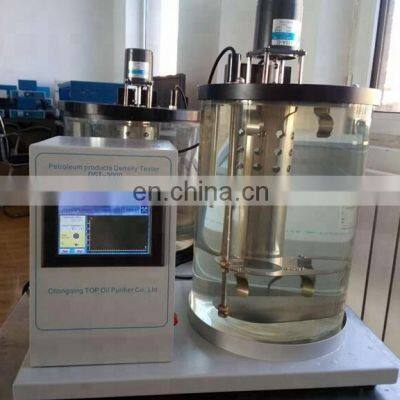 ASTM D1298 petroleum liquid oil density meter/ specific gravity testing equipment with bath