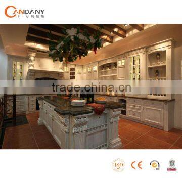 Hot Selling Classical Wooden Kitchen Cabinet with dish rack Design,kitchen design philippines