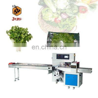 Vegetable packing and labelling machine manual vegetable packing machine Cilantro packing machine