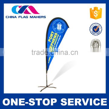 Top Selling High Quality Oem Design Tear Drop Shape Of Portable Flying Banner
