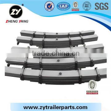 Truck trailer parts top quality leaf spring of suspension parts