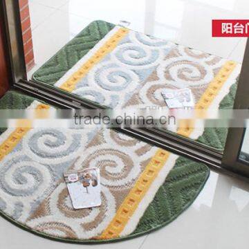 popular fashion design china anti-slip floor kitchen rugs