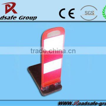 RSG PE and Rubber high reflective warning plastic warning board