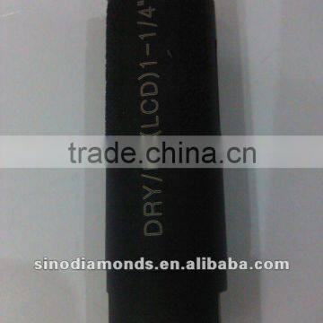 Brazing diamond core drill bits for dry