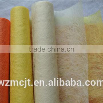 Hairou hot-selling long fiber 100%polyester colorful design packing paper