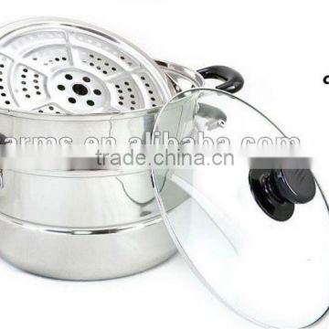 Charms Stainless Steel Non-stick used facial steam sauna pot