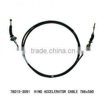 best quality 78015-3091 HINO ACCELERATOR CABLE