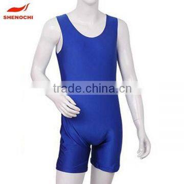 China dongguan factory custom lycra cheap wrestling singlets