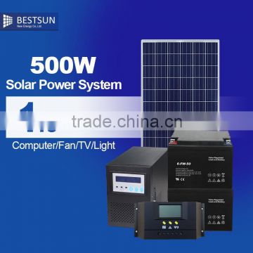 500wPortable solar energy products for house lighting
