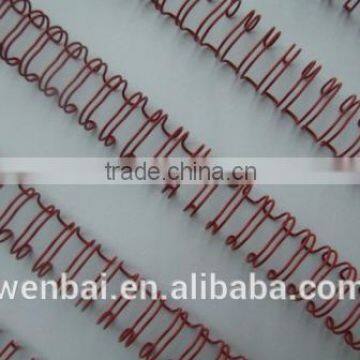 Wire binding /twin loop wire binding