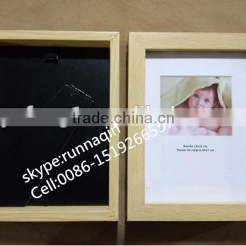 wholesales wood photo frame MDF picture frame baby photo frame