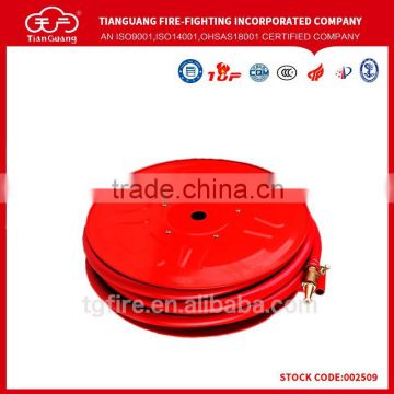 Red Painted Steel/Stainless Steel Fire Hose Reel