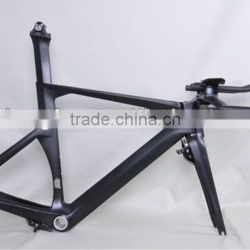 High-end quality carbon bike TT frame,EN stardand time trial bike frame,dengfubike Fm069 frame,fork,handlebar