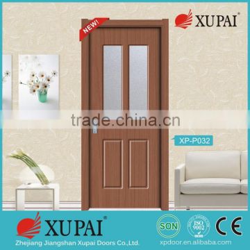xupai glass wood pvc batroom door