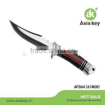 6 inch Survival knife With pakka wood handle