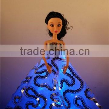 LED Lighting Clothes / LED Costumes / Royal Elegant Wedding Dress