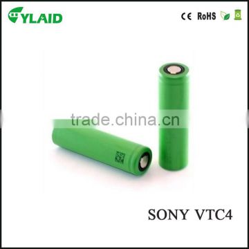In stock authentic vtc4 battery with fast delivery 2100mah batteries sample order welcome us18650vtc4