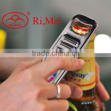 stainless steel push up beer bottle opener