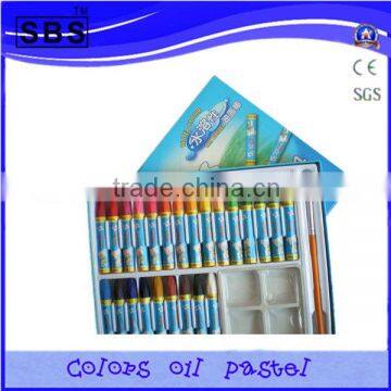 24 color water base oil pastel, art coloring set