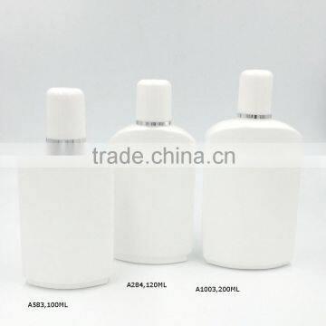 100ml HDPE screw cap body lotion bottle