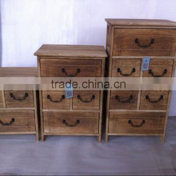 classical small cabinet with many drawers wooden packaging wholesale