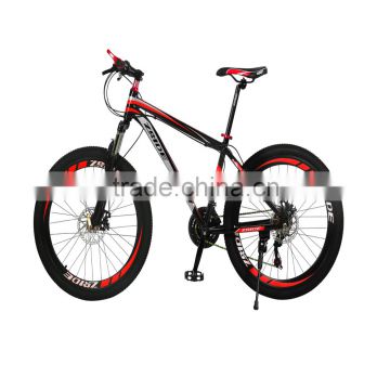 Made in china factory price with 26 Inch alloy rim alloy frame mountain bicycle