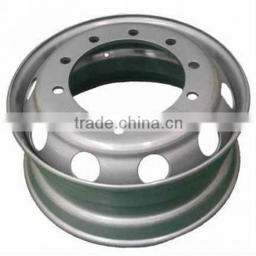 2013 Hot Wheels Cars Steel Rims on Sale Wheel Hub China Rims Wholesale Fine Hub Best Quality 8.25X22.5 tubeless steel wheel