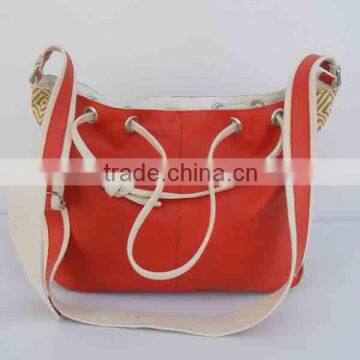 Women/lady/girl/female genuine leather fine customize printed handbags