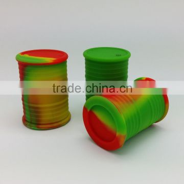 USA Canada FDA food grade 10ml rubber non stick silicone oil barrel container